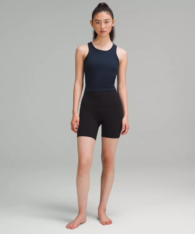 Ebb to Street Cropped Racerback Tank Top   Light Support, B/C Cup | lululemon (AU)
