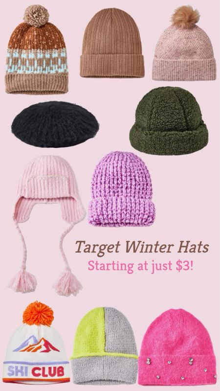 Target winter hats starting at just $3! These would be perfect gift ideas or stocking stuffers!
………………
knit beanie, jeweled beanie, gift ideas under $5, gifts for friends, favorite things party gift ideas, gifts under $10, gifts under $20 beanie with pom pom anthrpologie dupe fair isle dupe ski club beanie ski beanie winter hat winter beanie beret knit beret black beret beanie with balm neutral beanie knit hat cozy hat beanie with jewels beanie with tassels gift ideas for teens stocking stuffers under $5 stocking stuffers under $10 gifts for girls stocking stuffers for teens stocking stuffers for girls neon beanie aerie dupe abercrombie dupe cozy hats travel outfit travel look winter trends winter looks winter outfit target new arrivals target finds 

#LTKparties #LTKGiftGuide #LTKHoliday