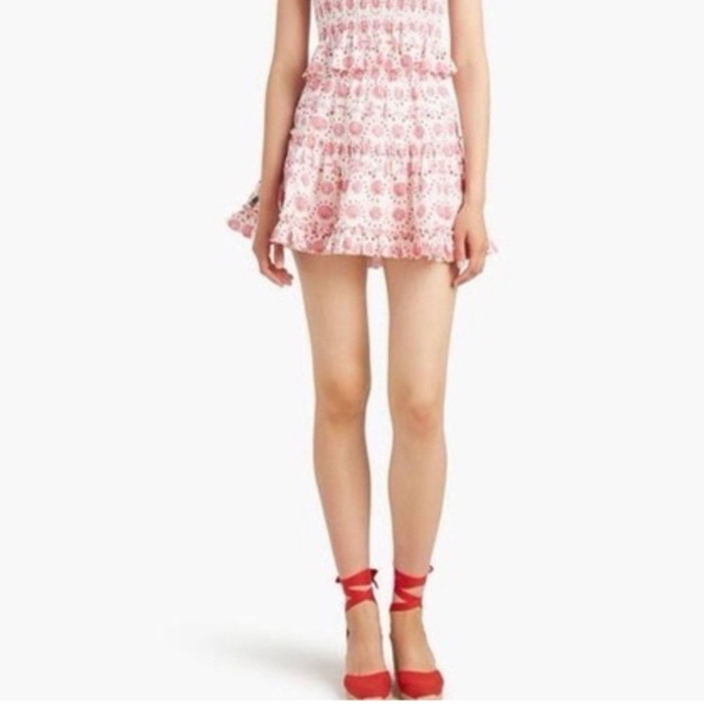 HILL\u200e HOUSE Home Paz Mini Skirt mermaid seashell Cherry Print Size Small | Poshmark