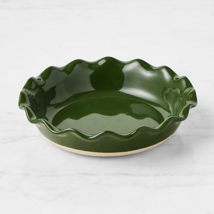 Emile Henry French Ceramic Artisan Ruffled Pie Dish | Williams-Sonoma