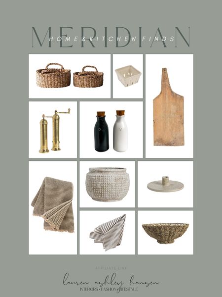 Meridian home and kitchen finds that I’m loving! They have such beautiful pieces from their primitive cutting boards to their textured vase. All so stunning! 

#LTKstyletip #LTKhome