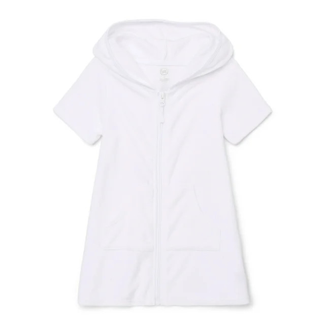 Wonder Nation Toddler Girls Terry Cover Up, Sizes 12M-5T | Walmart (US)