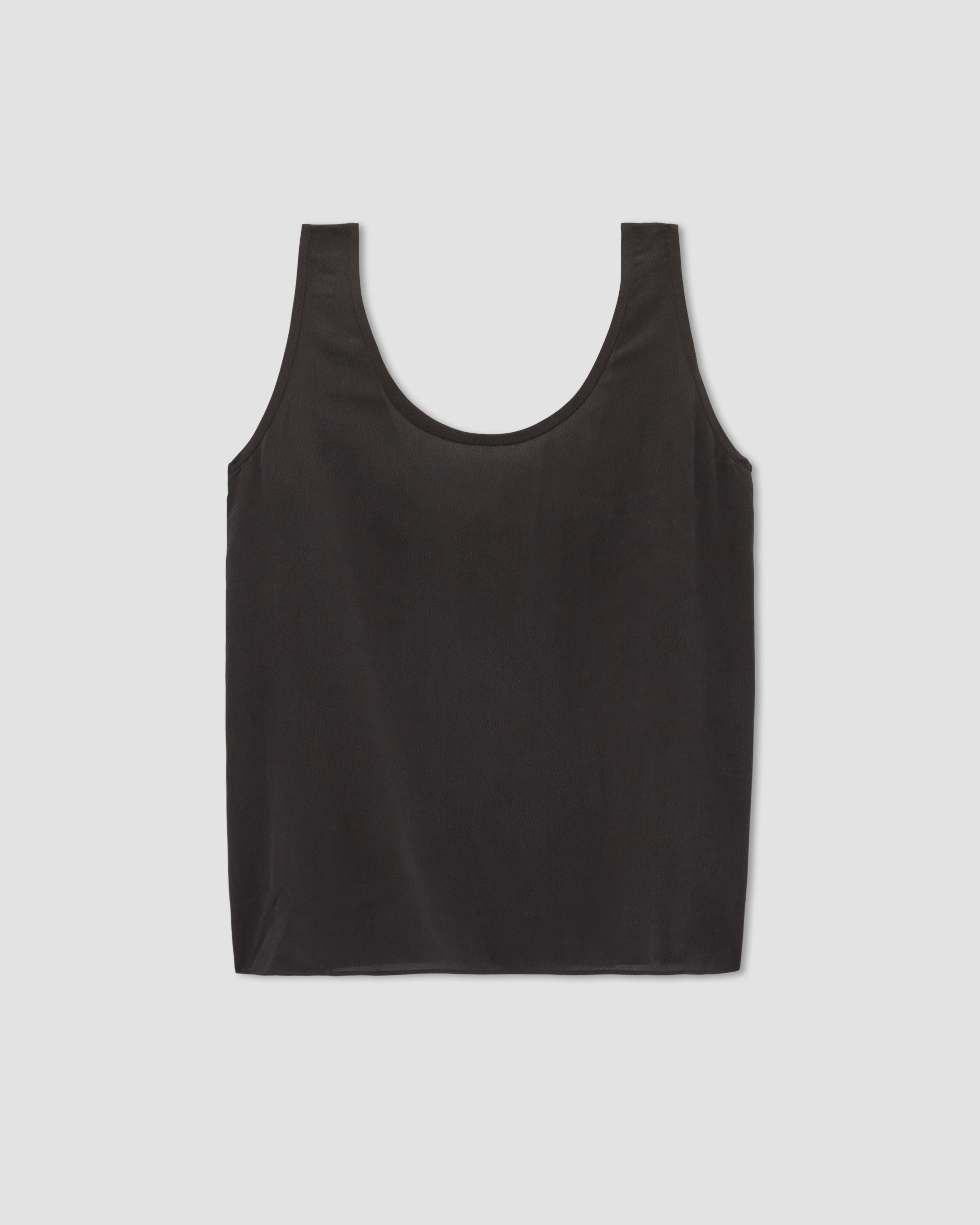 The Washable Clean Silk Scoop-Neck Tank | Everlane