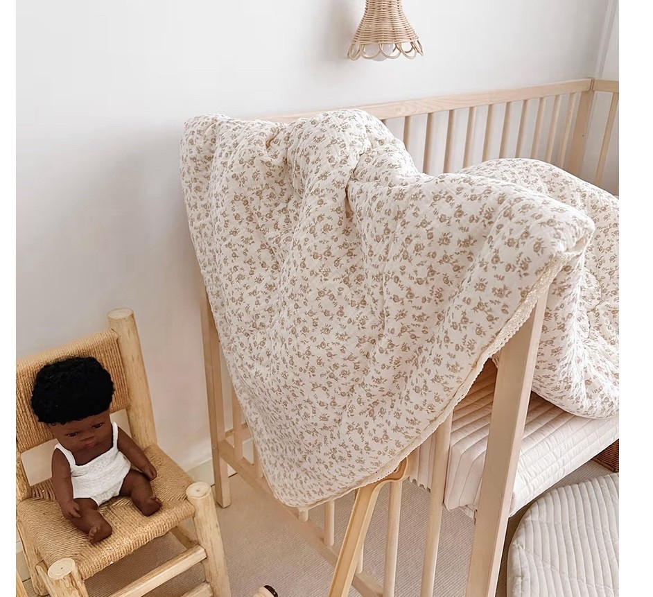 Coziest toddler muslin quilt 