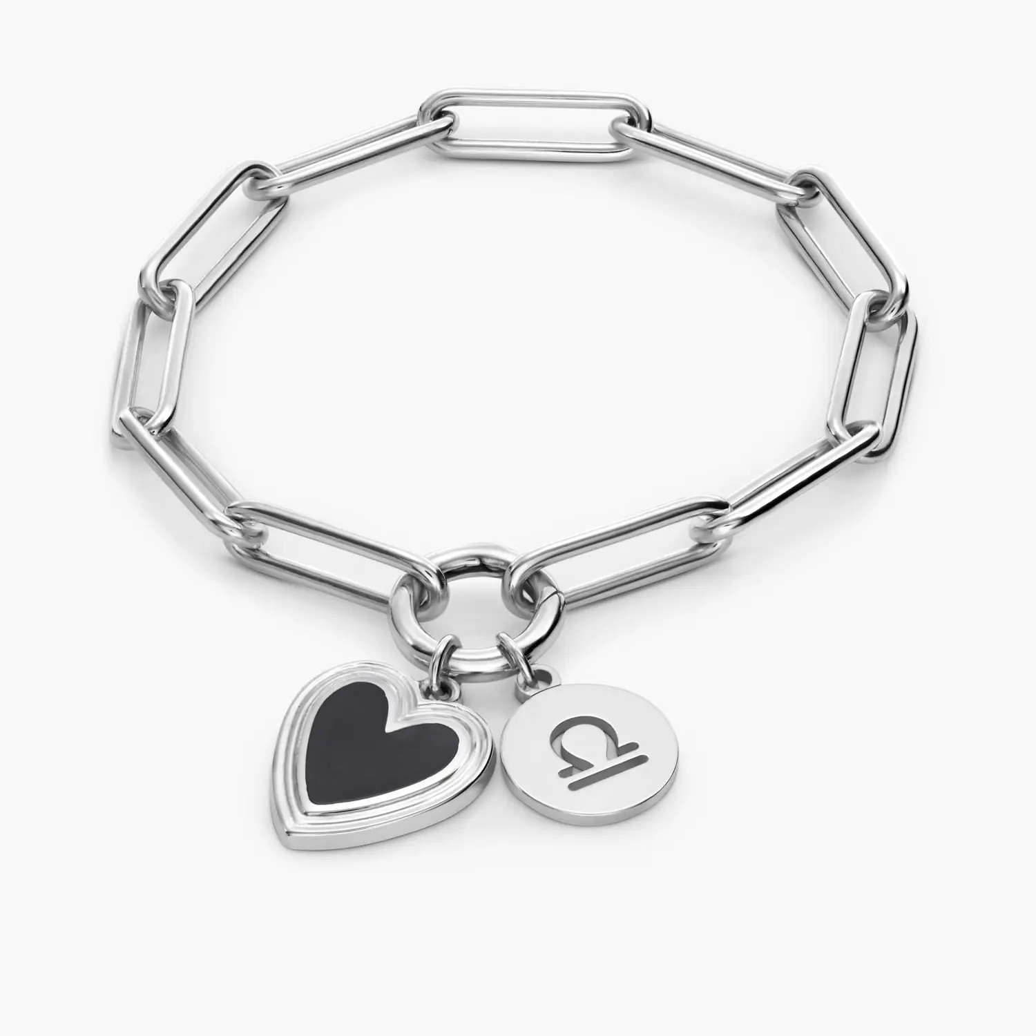 The golden hour Zodiac Bracelet- Silver | Oak & Luna (US)