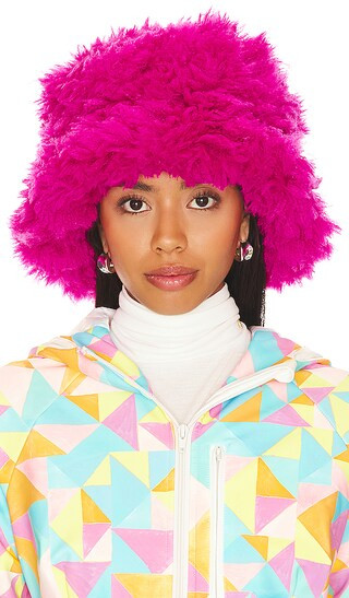 Bird Bucket Hat in Passion Pink | Revolve Clothing (Global)