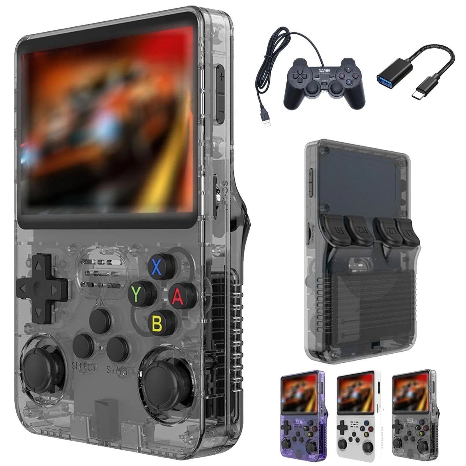 Portable Keyboy Handheld Gaming Device Featuring 3.5" HD IPS Display, Over 20,000 Games Included,... | Walmart (US)