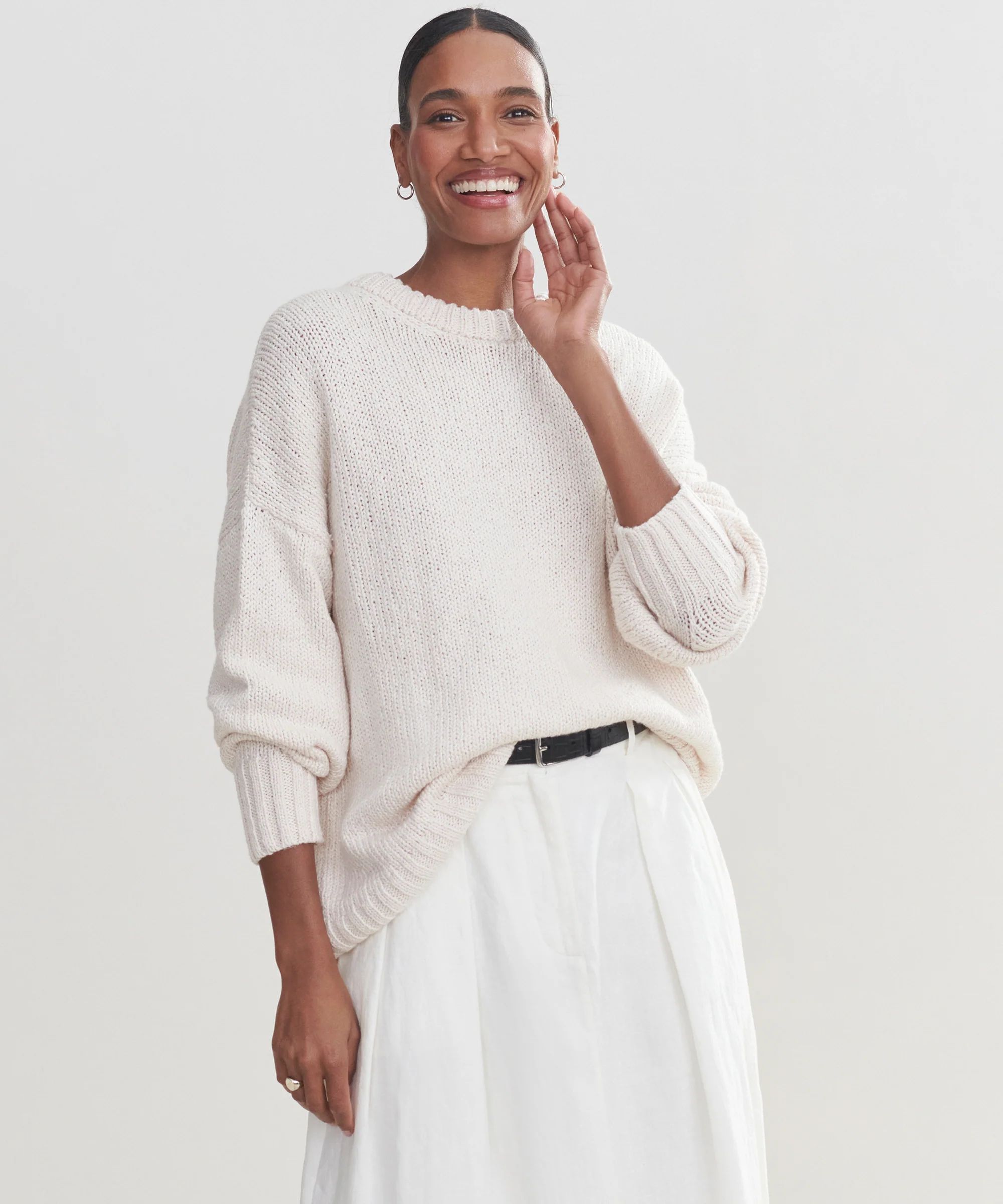 Foster Cotton Sweater | Jenni Kayne