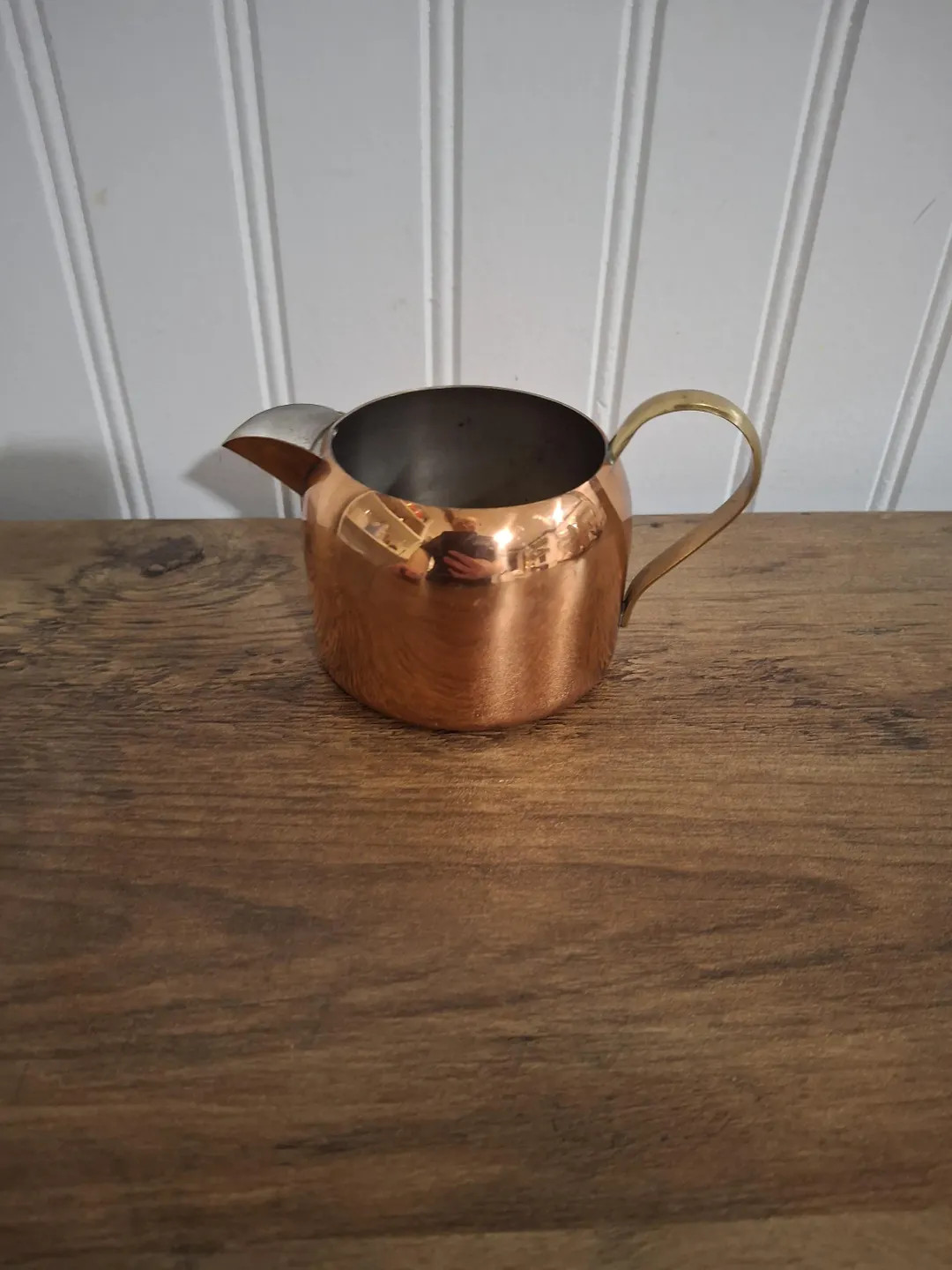 Vintage Coppercraft Copper and Brass Creamer French Country - Etsy | Etsy (US)