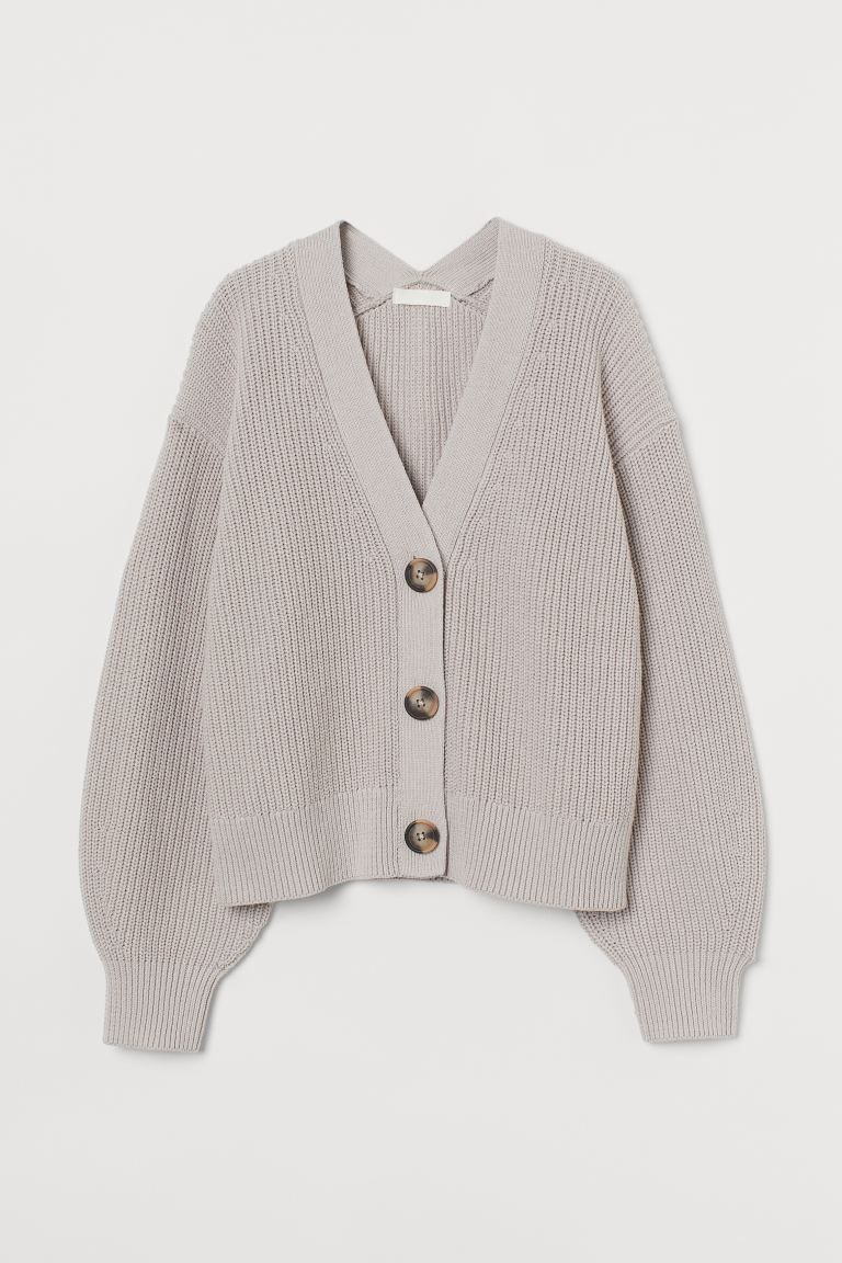 Rib-knit Cardigan | H&M (US)