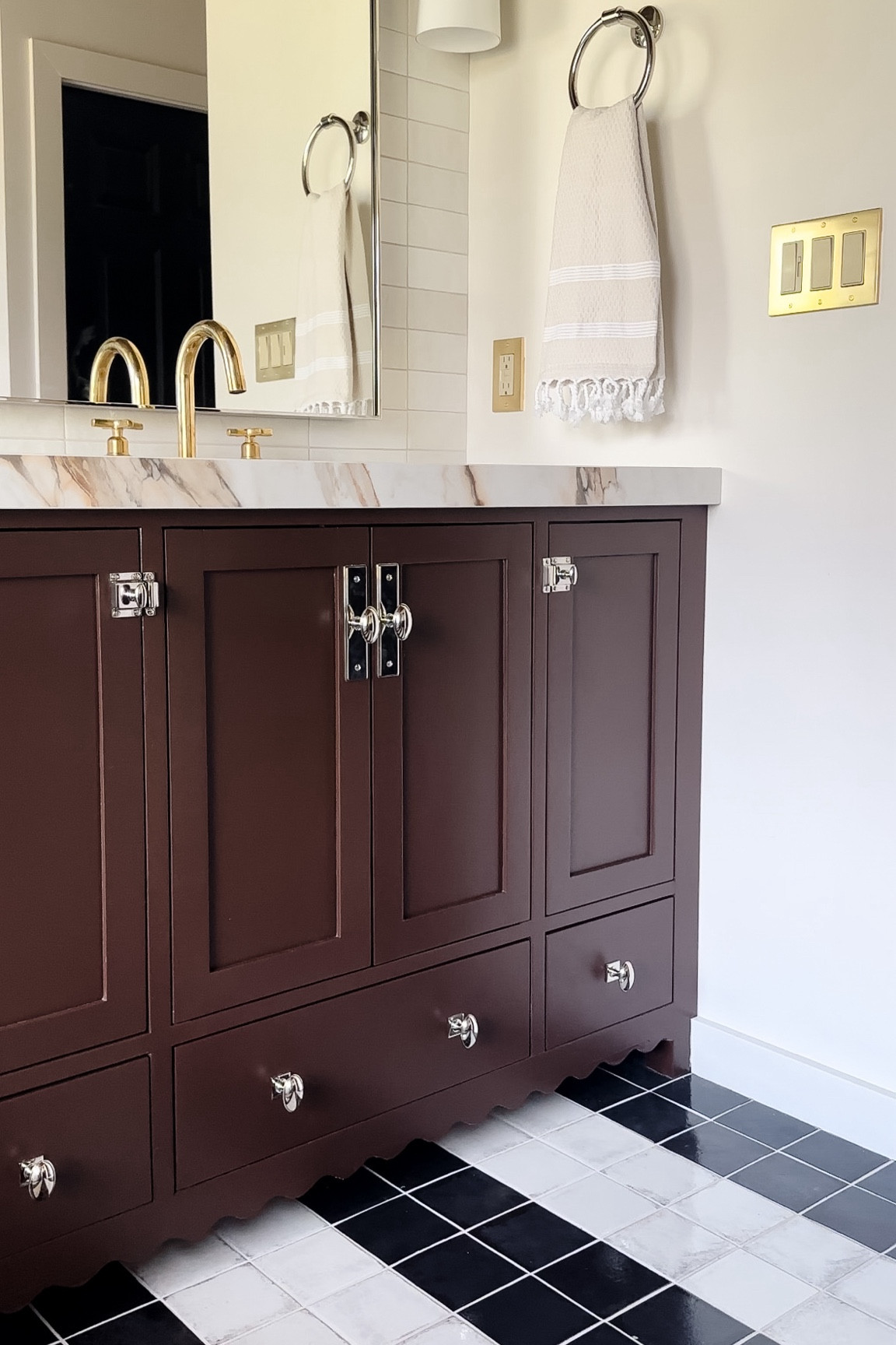 I love how my heirloom rejuvenation hardware, lighting and accessories completely transformed this store-bought vanity into an heirloom piece 🤩

#LTKHome