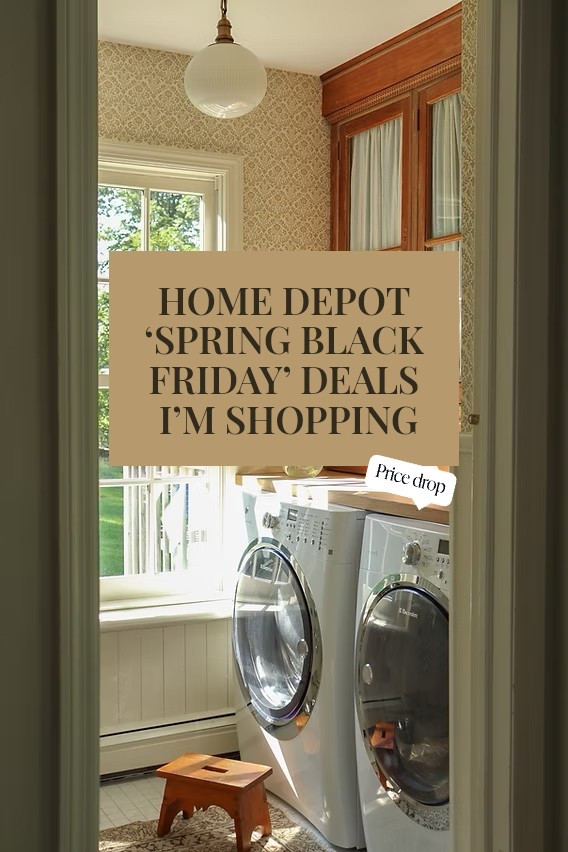 Home Depot is having a sale this weekend, and I’m shopping the great offers on appliances! We’re in need of new washers and dryers, and with this sale as well as bundle deals we plan to save $1,000! 

This photo is from Natasha Habermann Studio, I’m obsessed with her styling this Laundry room and the great Facebook marketplace find that she turned into the cabinets. 

#LTKSaleAlert #LTKHome