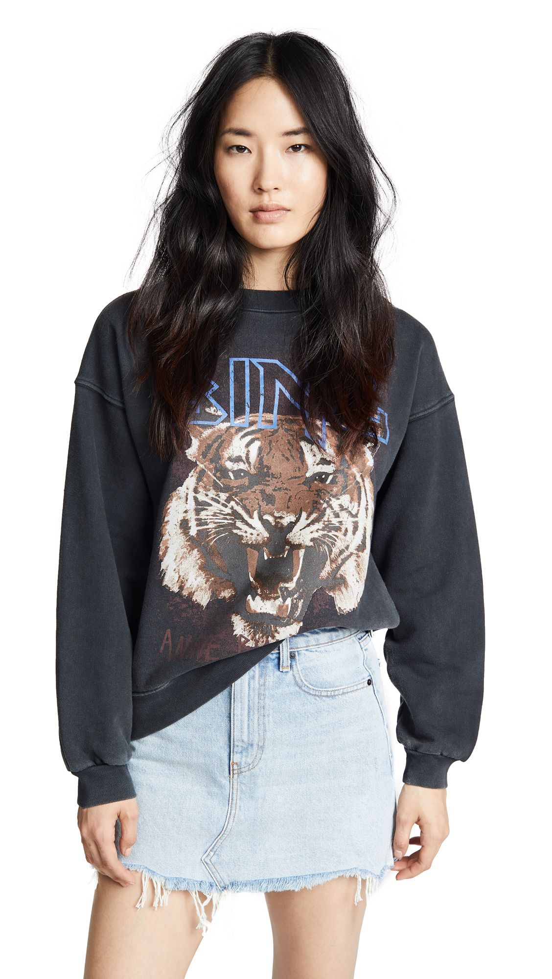 ANINE BING Bing Tiger Sweatshirt | Shopbop