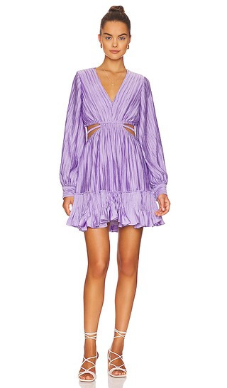 Londyn Cut Out Mini Dress in Lavender | Revolve Clothing (Global)
