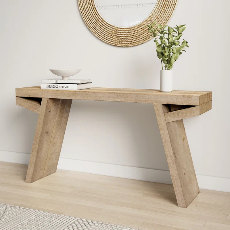 58" Wood Console Table | Wayfair North America