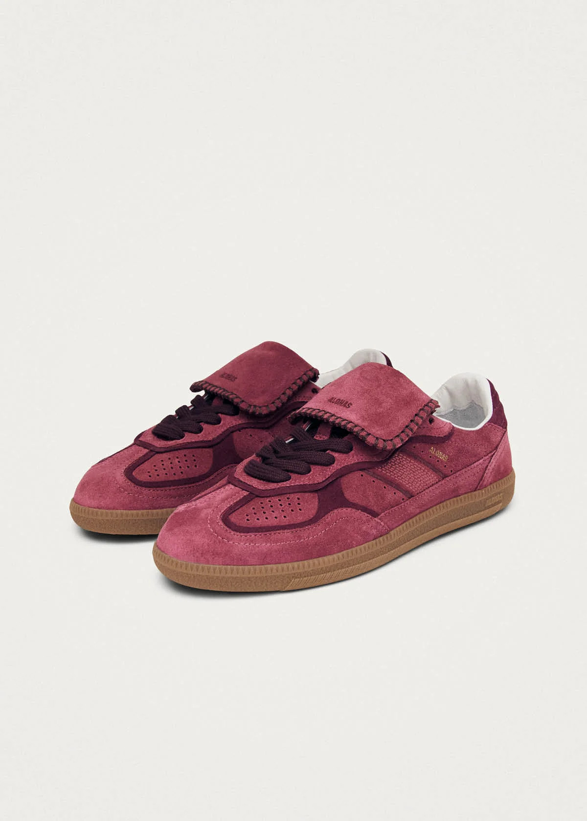 Tb.490 Club Suede Raspberry Leather Sneakers | Alohas US