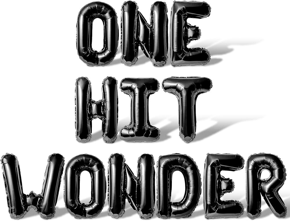 Letter Balloons - ONE HIT WONDER 16" Inch Alphabet Letters Foil Mylar Balloon 1st Birthday Party ... | Amazon (US)