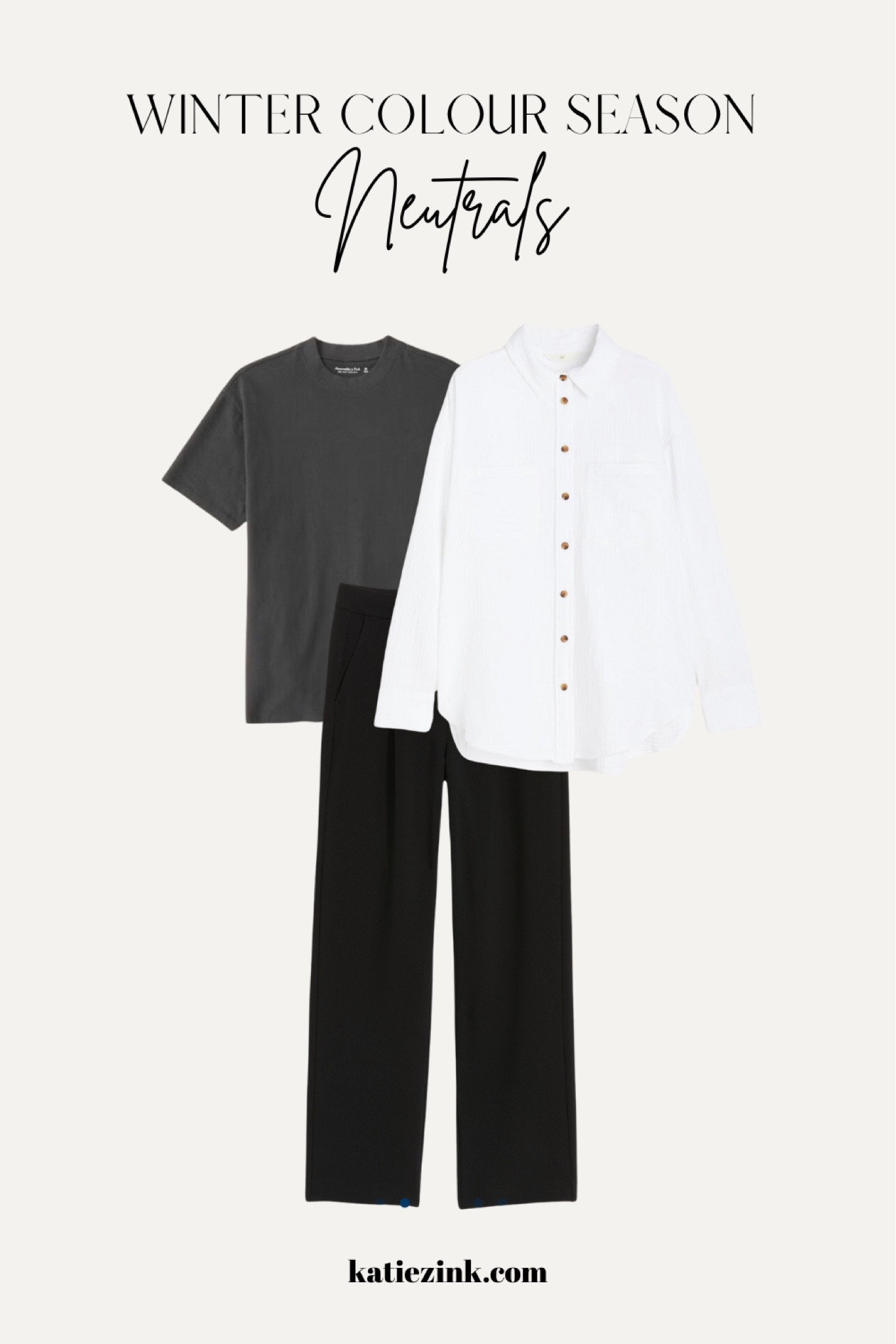 Winter Colour Season neutral colours ✨ Wardrobe staples in the best neutrals for the Winter season in Colour Analysis 🙌🏼

#LTKstyletip