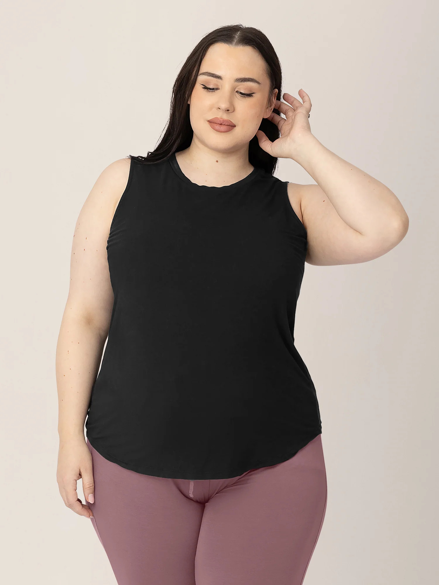 Bamboo Maternity & Nursing Tank | Black - Kindred Bravely | Kindred Bravely