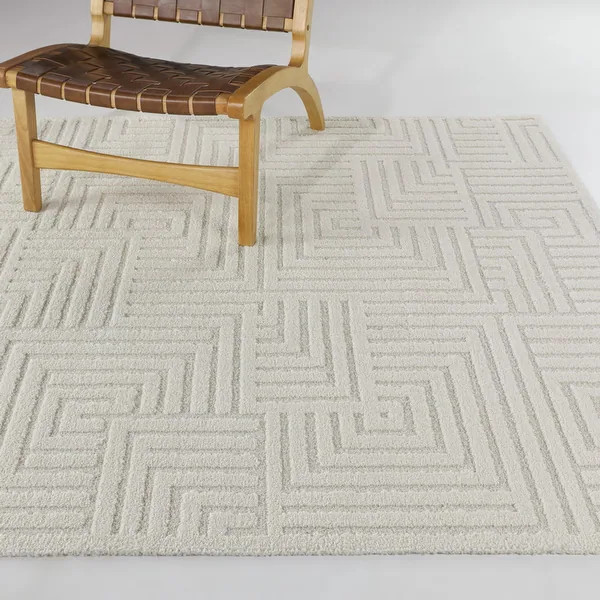 Chandra Modern Geometric Area Rug - Overstock - 35326218 | Bed Bath & Beyond