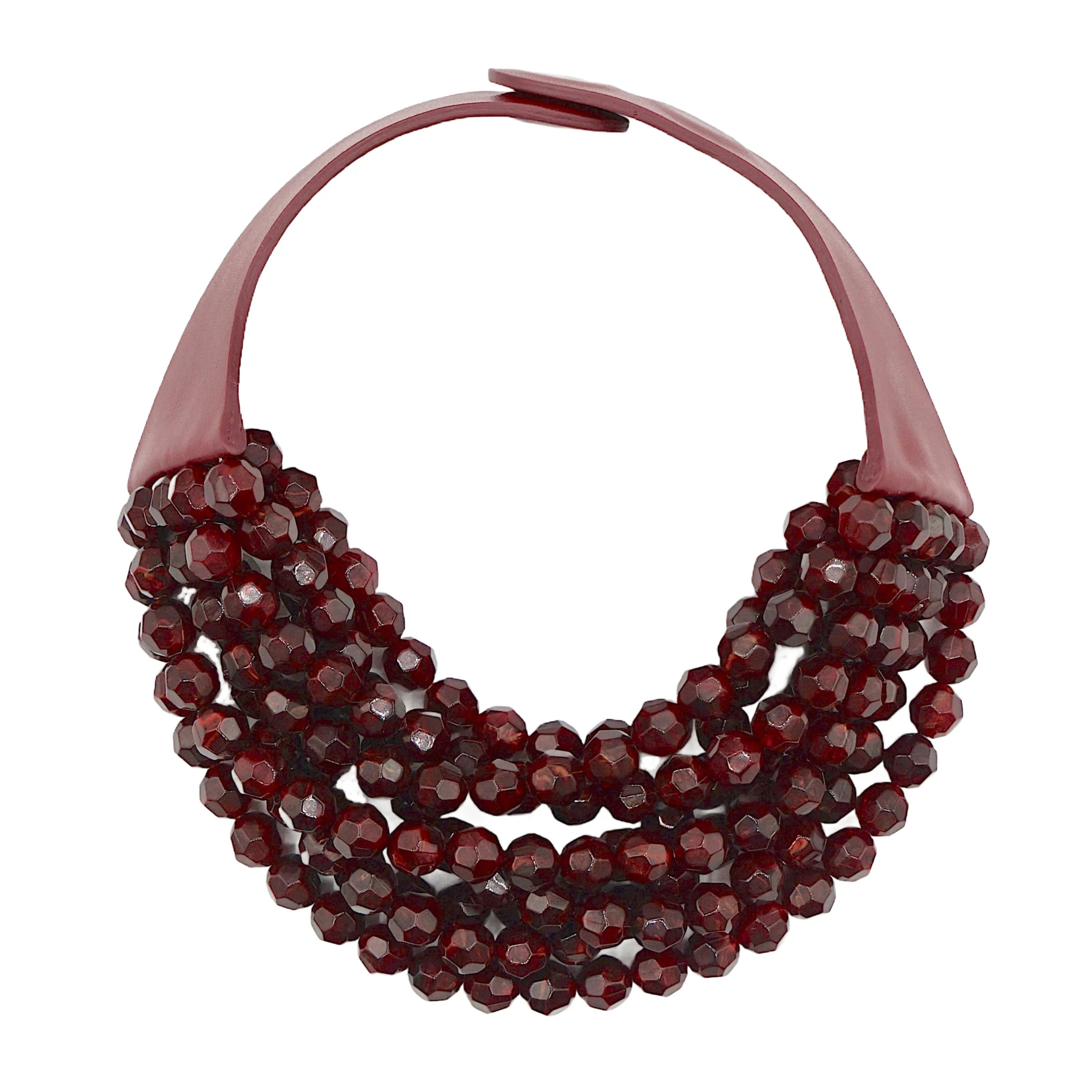 Bella Deep Cherry Necklace | Fairchild Baldwin