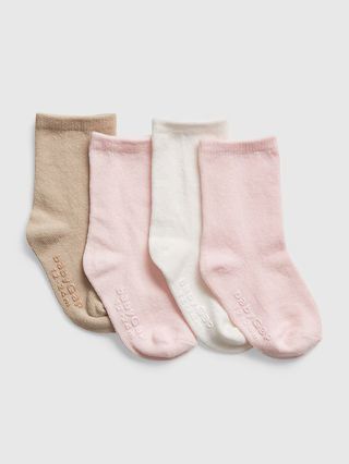 Toddler Crew Socks (4-Pack) | Gap (US)