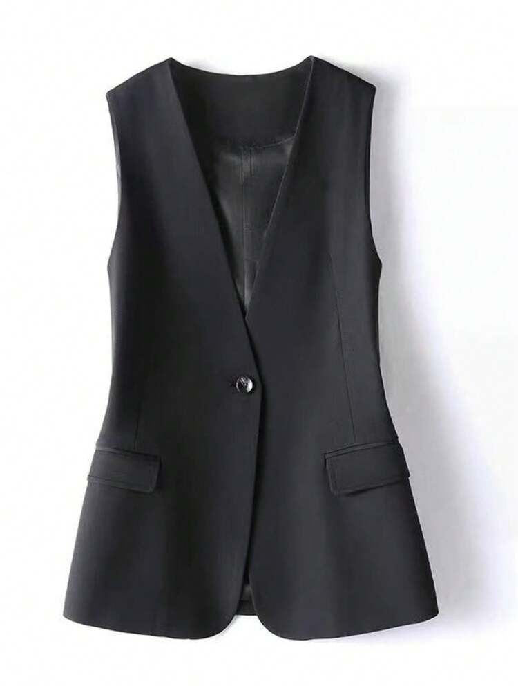 Vest Negro | SHEIN