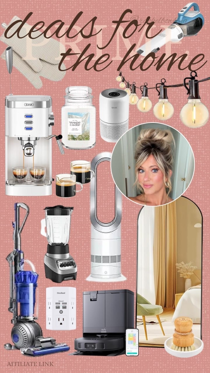 🏡 PRIME DAY HOME DEALS 🏡
Making your home feel fresh, cozy, and clean just got easier and cheaper! 🙌
These are some of my favorite finds for every corner of your home — from kitchen must-haves to smart tech and self-care faves.

🗓️ Prime Days: October 7 + 8

#PrimeDay #HomeDeals #AmazonPrimeDay #LTKHome #LTKSaleAlert #LTKFinds #FreedomFinds


#LTKSaleAlert #LTKHome #LTKSeasonal