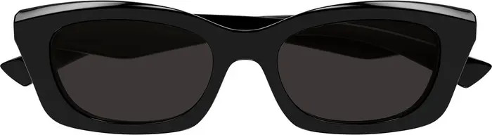 McQueen 52mm Rectangular Sunglasses | Nordstrom | Nordstrom