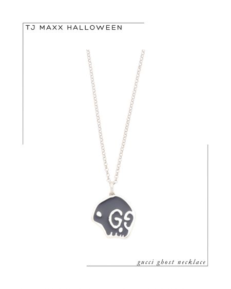 Gucci ghost necklace, tj maxx Halloween, Halloween 2024, LTK Halloween 

#LTKStyleTip