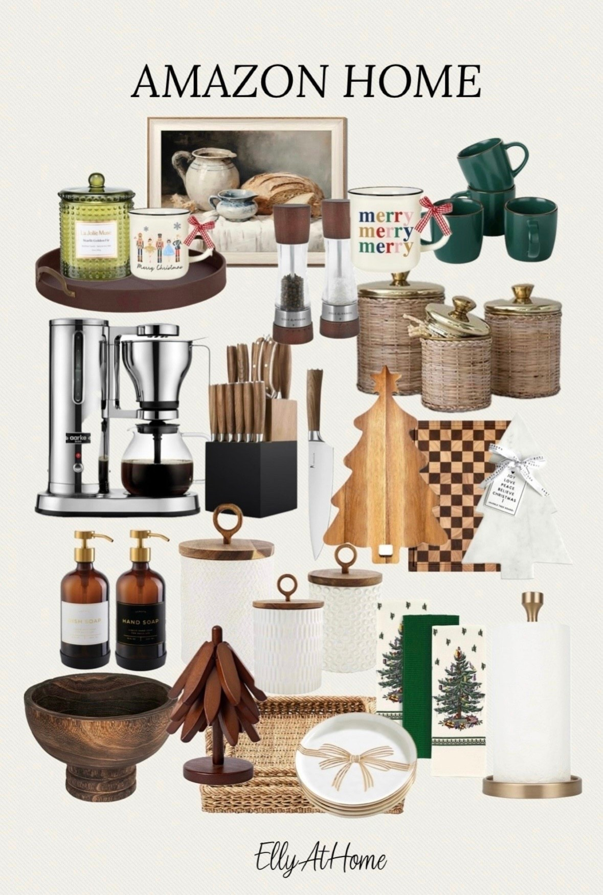 Amazon kitchen finds and gift ideas! Shop Christmas, holiday gift ideas, boards, mugs, canisters,  and kitchen accessories, coffee makers and more. Free shipping. 

#LTKSaleAlert #LTKHoliday #LTKHome