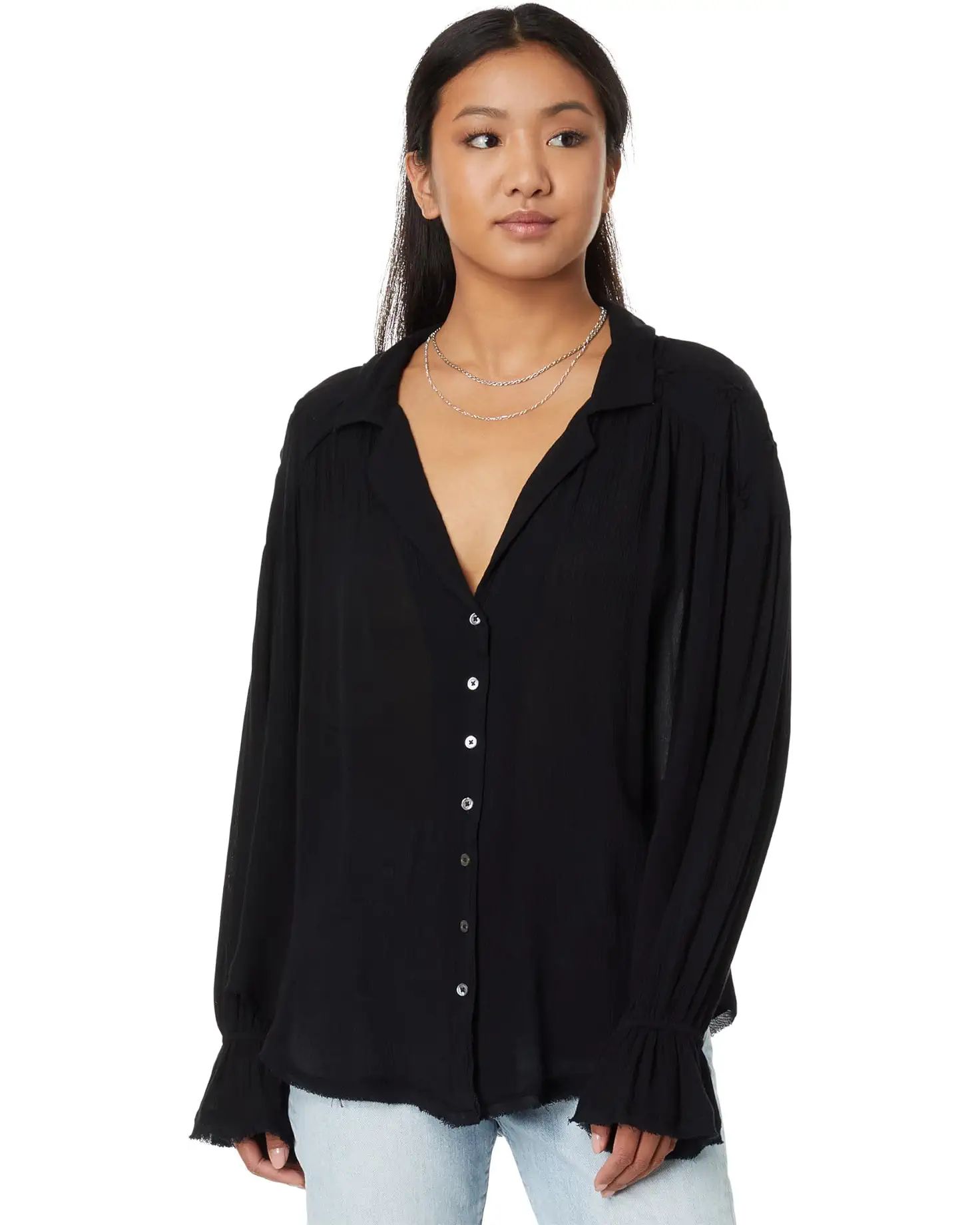 Free People Olivia Smocked Top | Zappos
