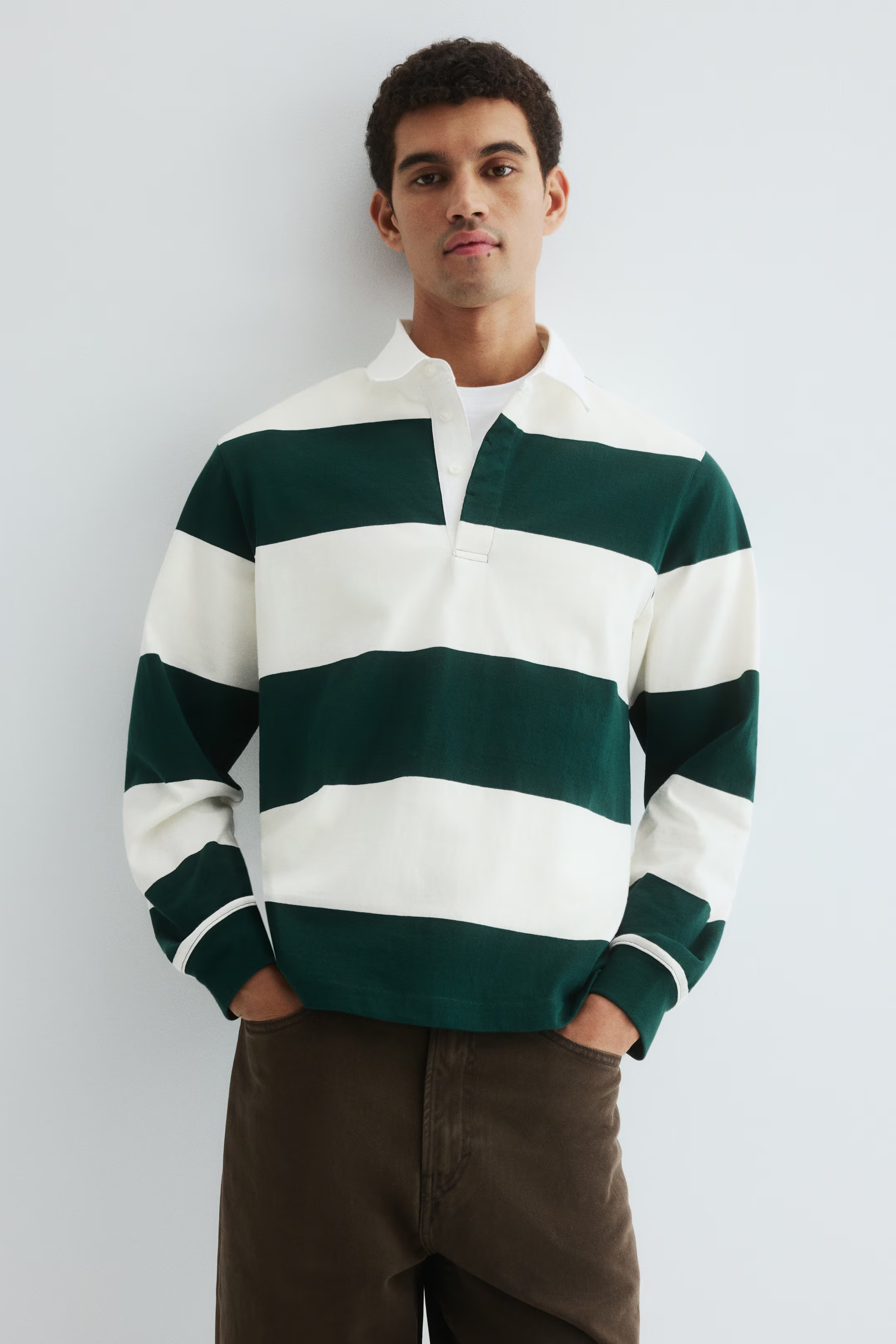 Regular-Fit Cotton Rugby Shirt | H&M (US + CA)