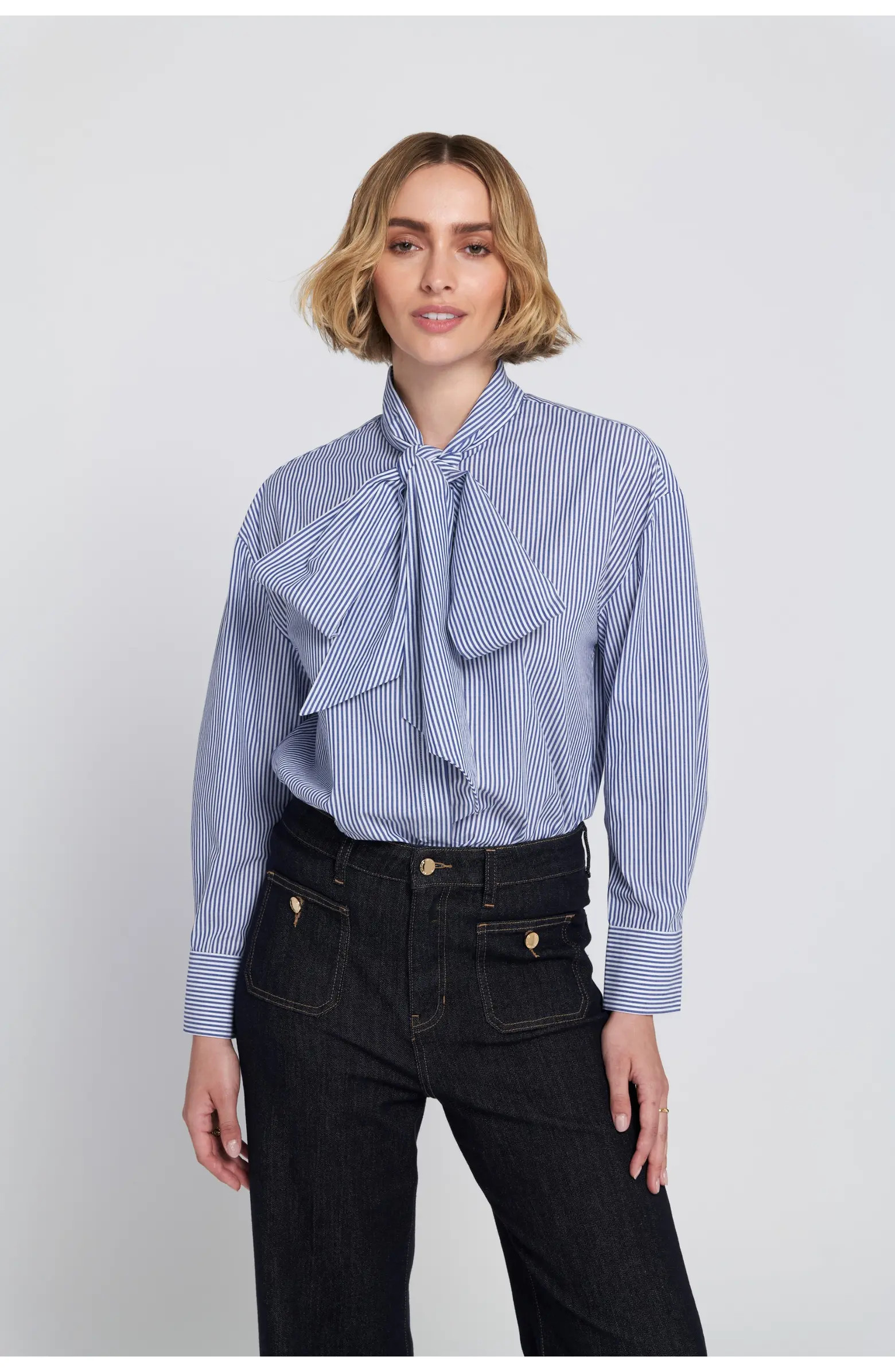 Striped Bow Shirt | Nordstrom