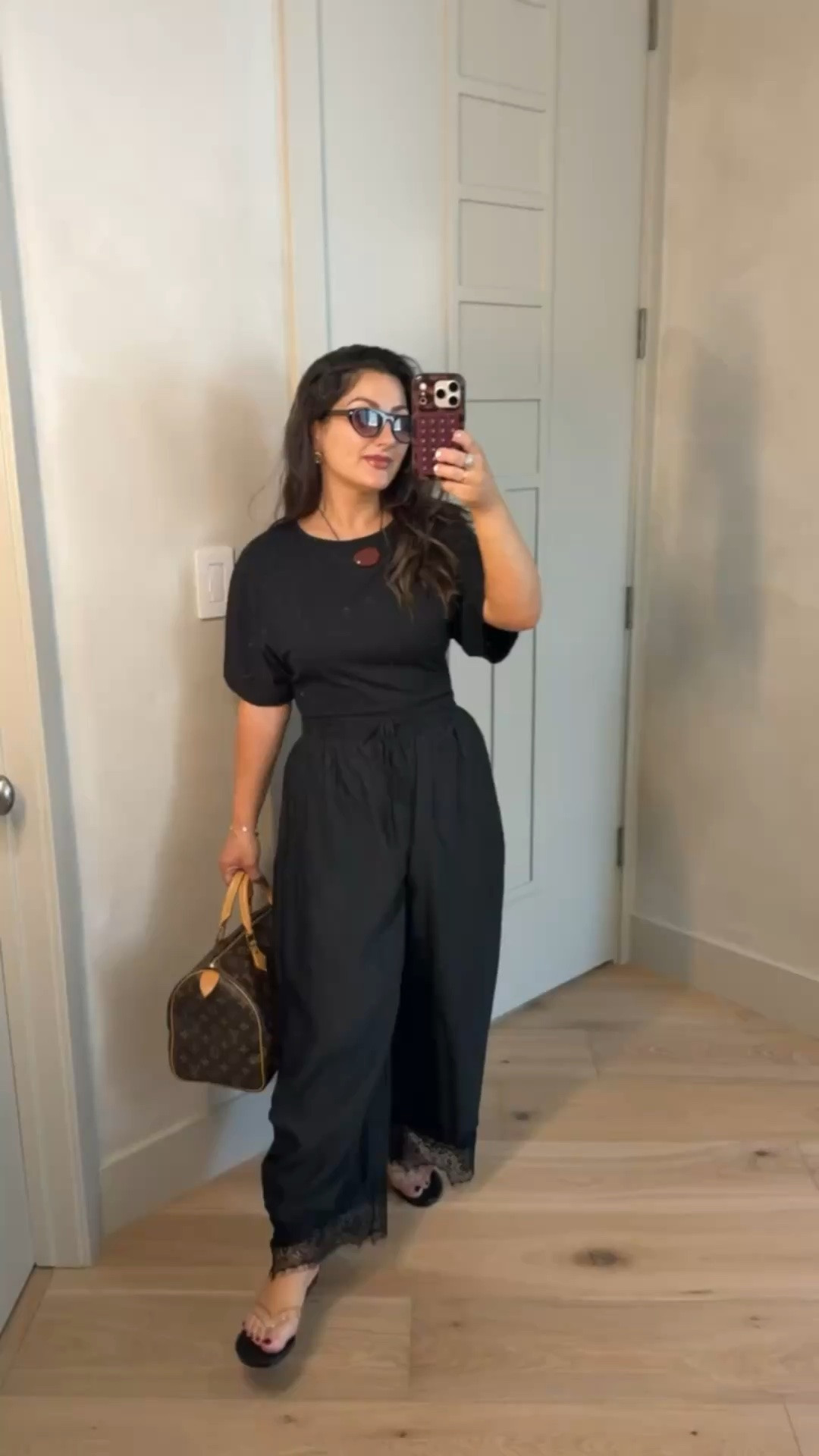 Chic and comfortable OOTD! 
Top and lace trim pants size small

5’0” 140lbs 
Petite friendly

#LTKootd #LTKPetite #LTKdayinmylife