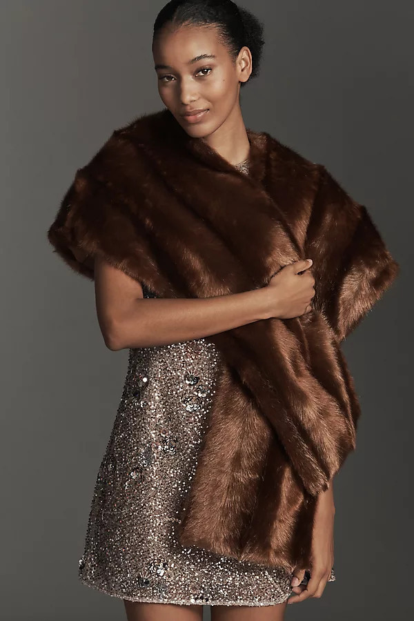 Faux Fur Scarf | Anthropologie (US)