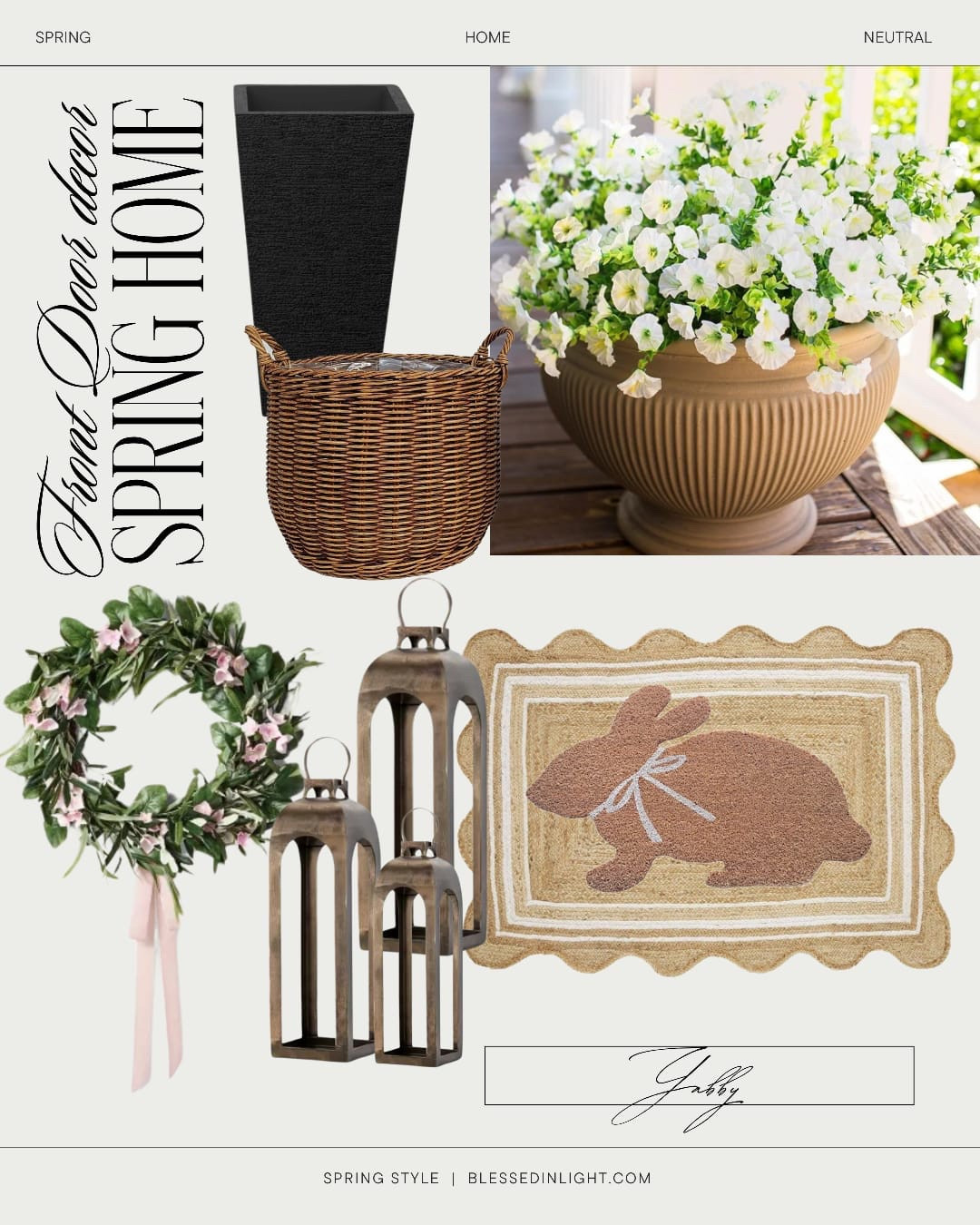 Front door easter decor #frontdoor #easter #easter2025 #athome #easterdecor #springiscoming 

#LTKHome #LTKSeasonal #LTKSpringSale