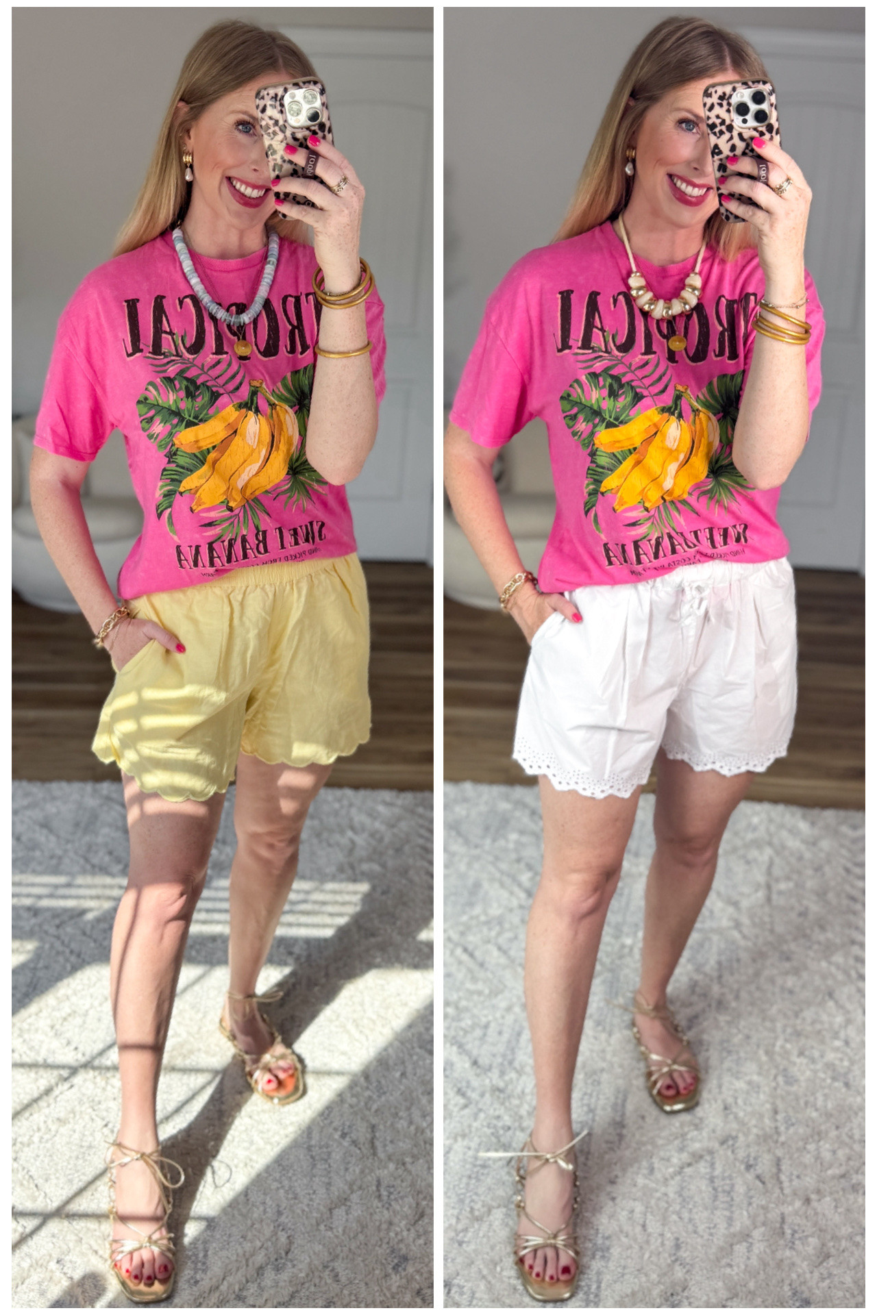 2 ways to style this $10 graphic tee from Walmart

#LTKgrwm #LTKmomlife