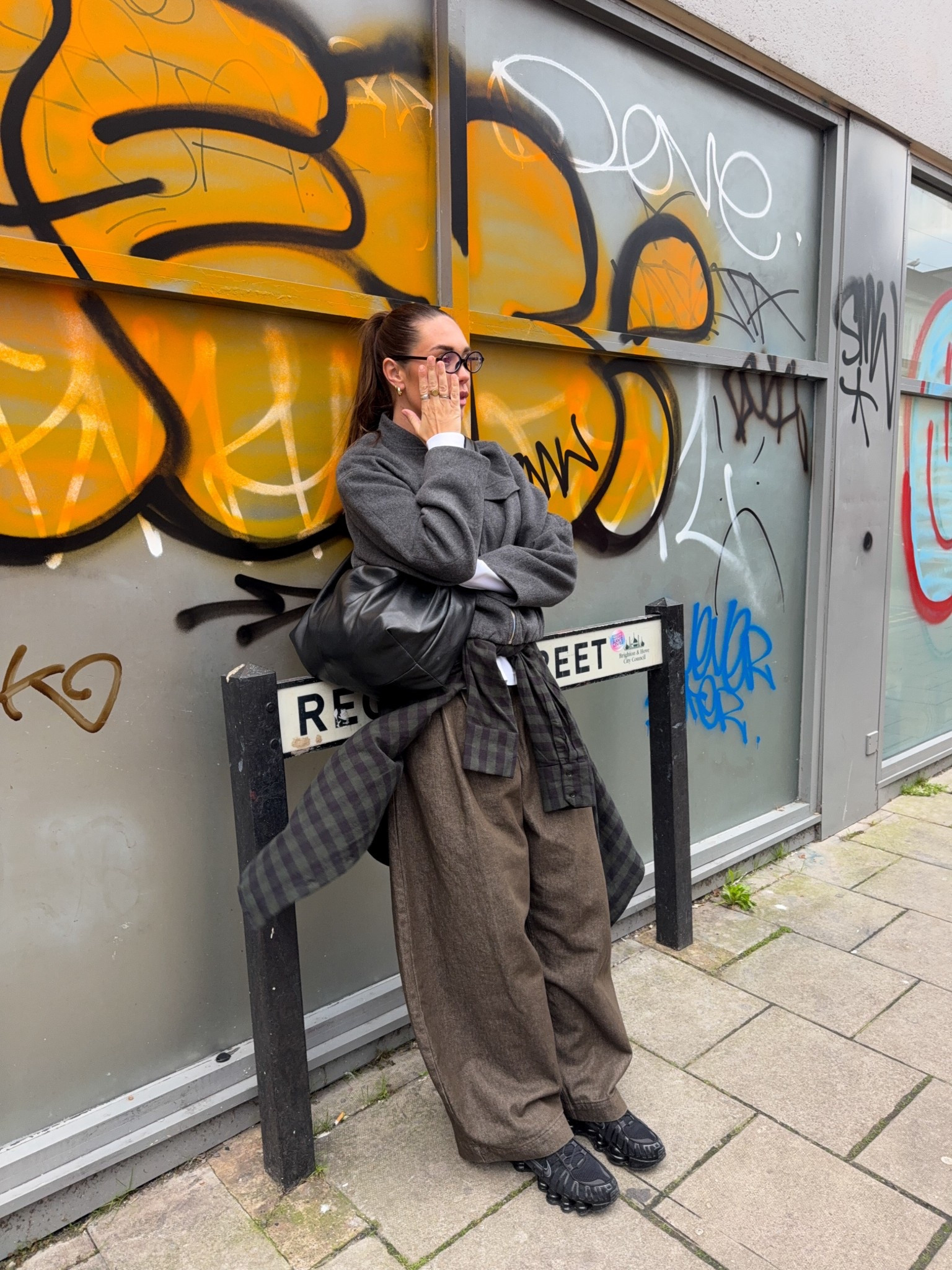 Layers on layers always

#baggypants #asos #asseenonme #checkshirt #barrelleg #lucybronze #aligne #pullandbear #tomboyfemme #tomboyoutfit

#LTKeurope #LTKuk #LTKwinter