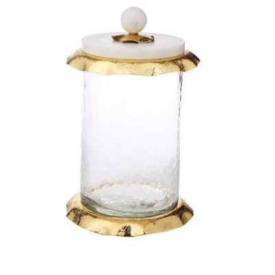 Classic Touch Glass Canister with Marble Lid | Target