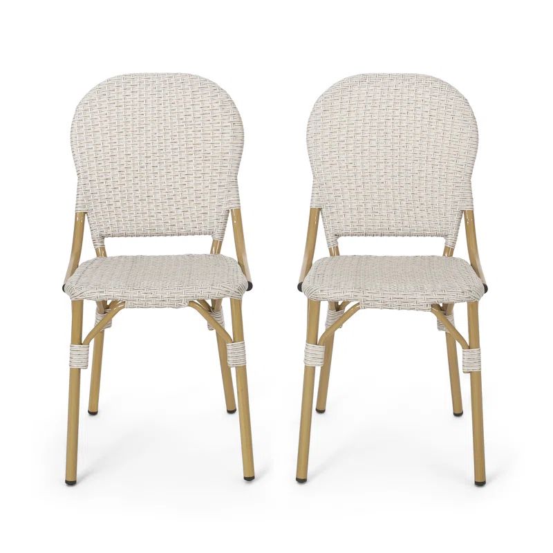 Aedel Patio Dining Side Chair (Set of 2) | Wayfair North America