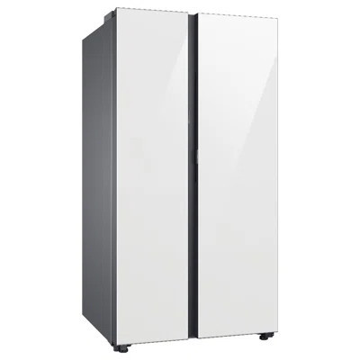 Samsung Bespoke Side-by-Side 28 cu. ft. Refrigerator with Beverage Center | Wayfair North America