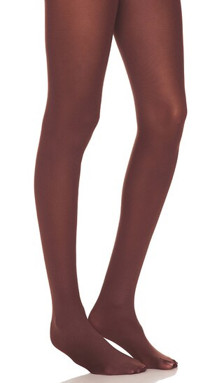 Avery Microfiber Tights in Brown | Revolve Clothing (Global)