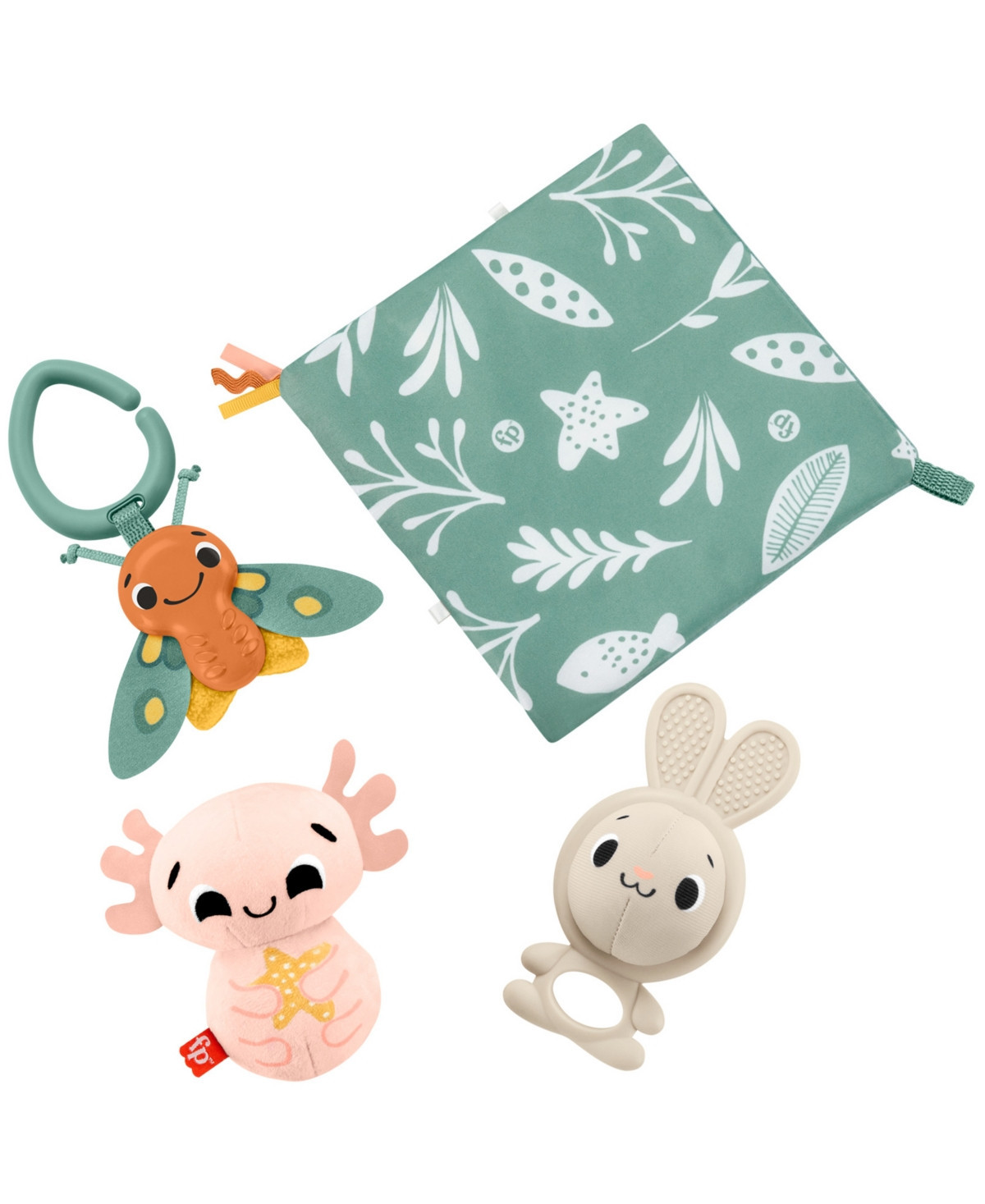 Fisher Price So Many Senses Baby Sensory Toys with Fine Motor Activities Gift Set of 4 - Multi-Color | Macy's