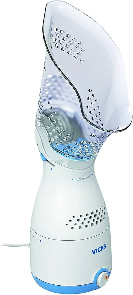 Vicks Personal Sinus Steam Inhaler with Soft Face Mask – Face Humidifier with Targeted Stea... | Amazon (US)