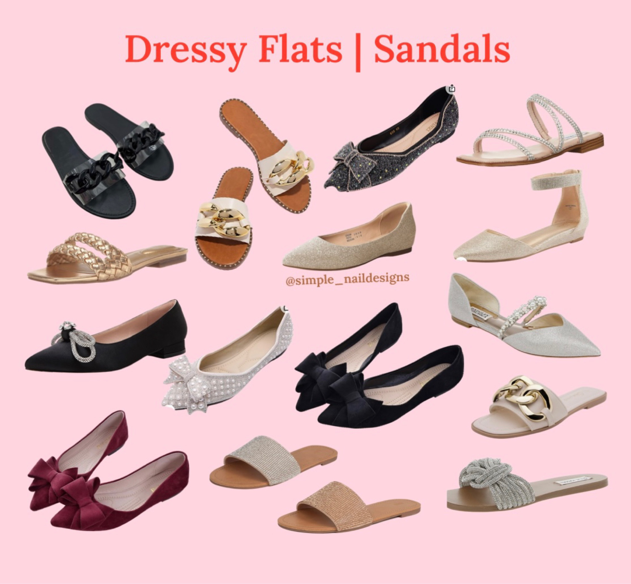 Dressy Flats and Sandals | Amazon finds 

*Heart this post and be notified of price drops | then shop from your Favorites*

#festivewomenshoes #holidayshoes #festivesandals #festiveflats #christmasshoes #dressywomenshoes #dressysandals #dressyflats #festivestyle #christmasstyle #holidaystyle #womenstyle #amazonfinds
#affordablestyle 

#LTKshoecrush #LTKHoliday #LTKparties
