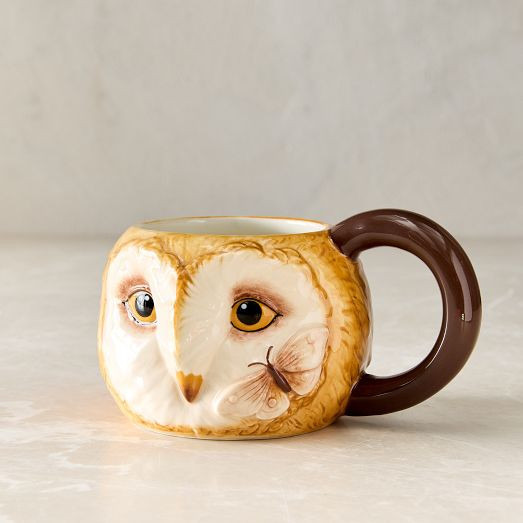 Dapper Animal Holiday Figural Mugs | West Elm (US)