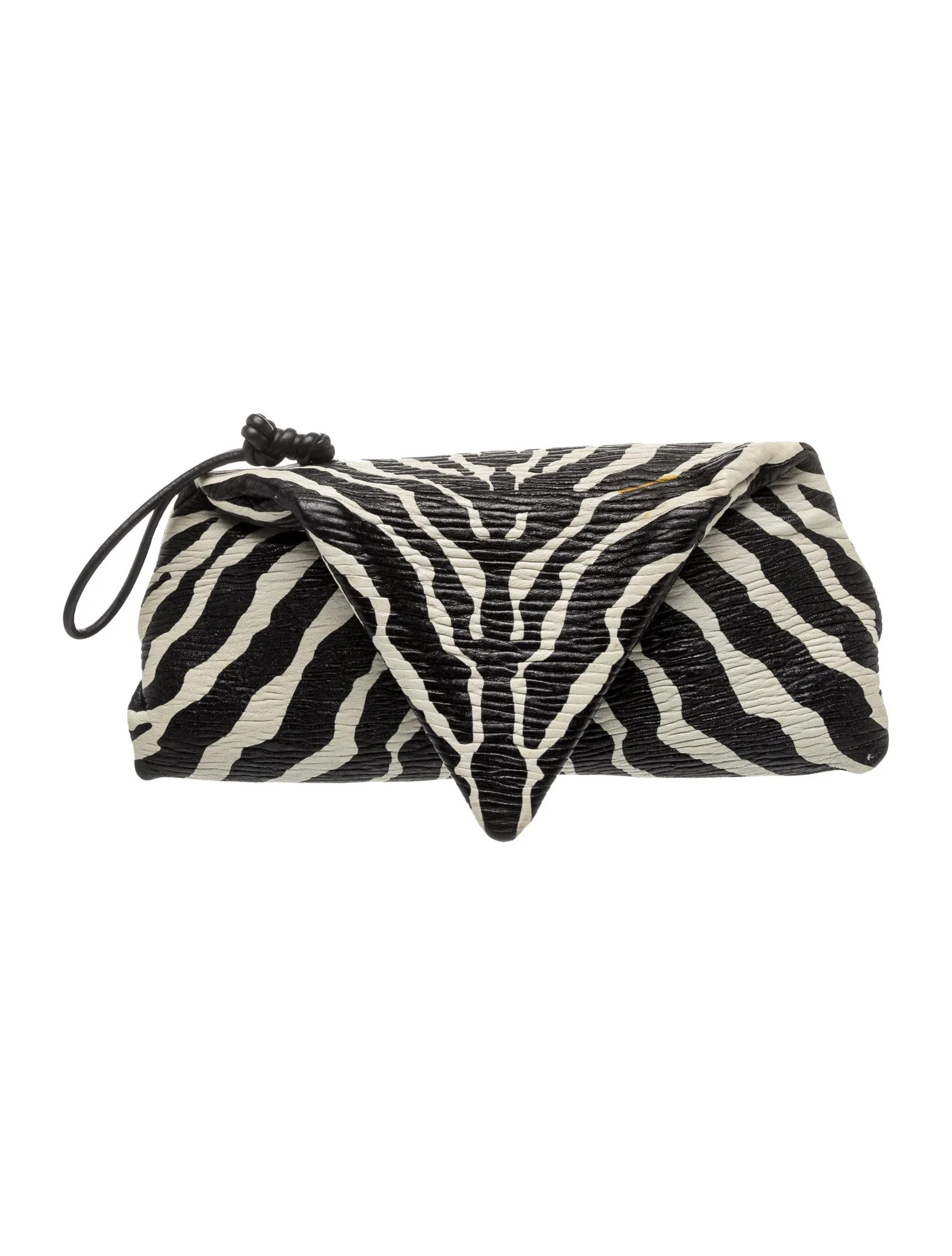 Bottega Veneta Leather Trine - Black Clutches, Handbags - BOT362935 | The RealReal | The RealReal