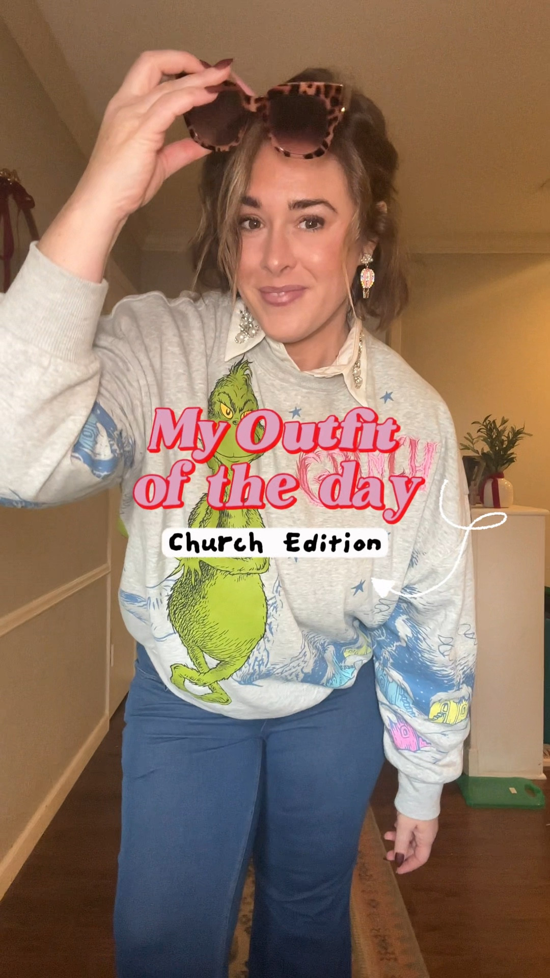 Casual Sunday look for grinchy vibes 

#LTKHoliday #LTKCyberWeek #LTKootd