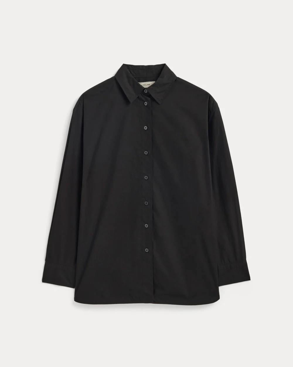 The Boyfriend Shirt in Ultrasoft Cotton | Black | Everlane